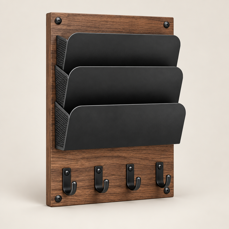 Ravqeli™ Multi-Function Mail Organizer Rack hero